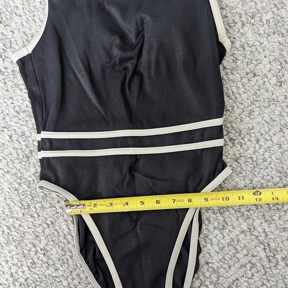 Jantzen Womens Swim/Bathing Suit With High-Cut Legs & Low Open Back - Picture 7 of 16